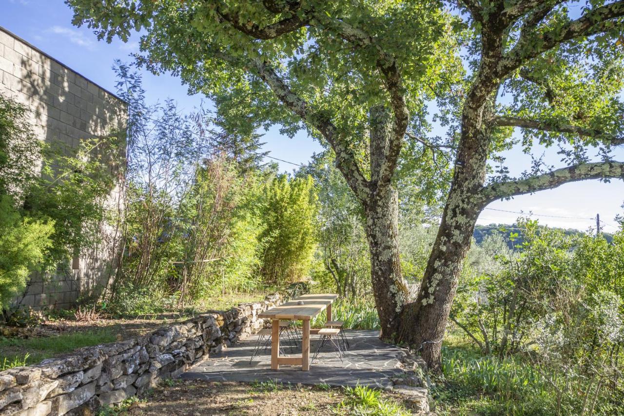 La Maison Des Chataigniers Meyrannes ภายนอก รูปภาพ
