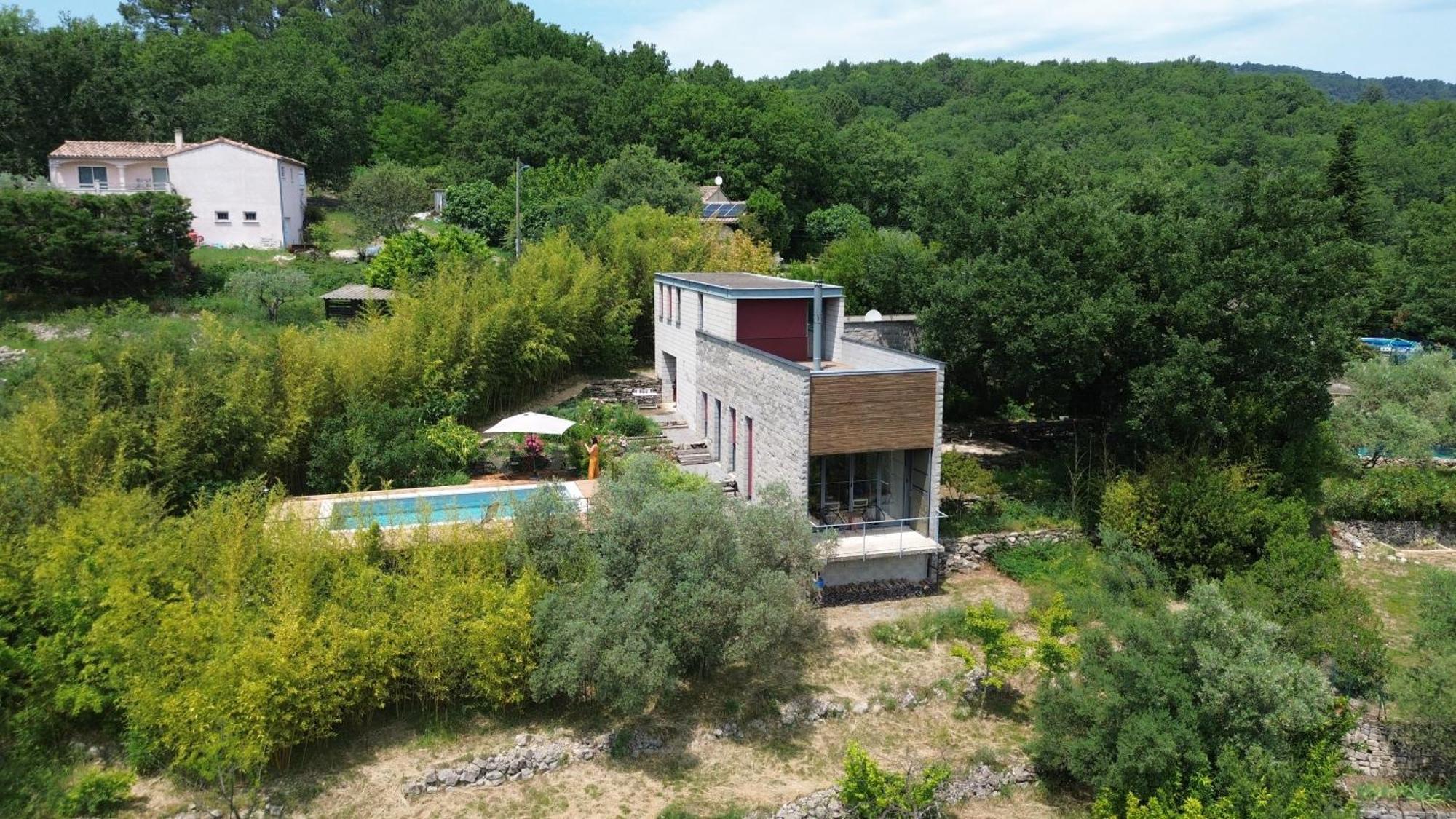 La Maison Des Chataigniers Meyrannes ภายนอก รูปภาพ