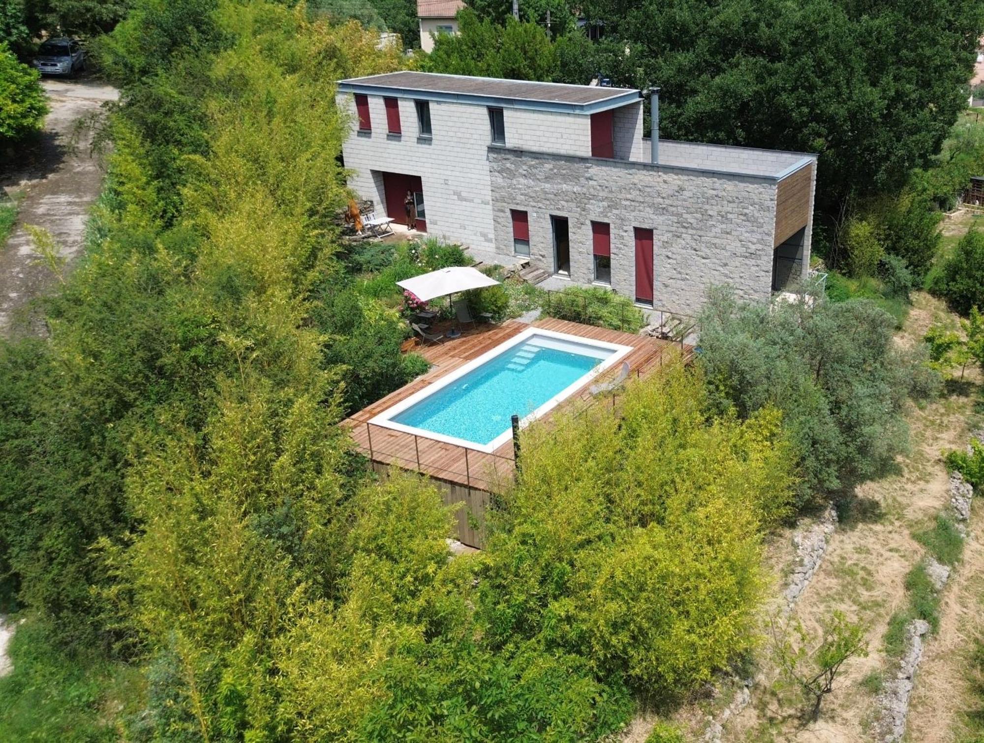 La Maison Des Chataigniers Meyrannes ภายนอก รูปภาพ