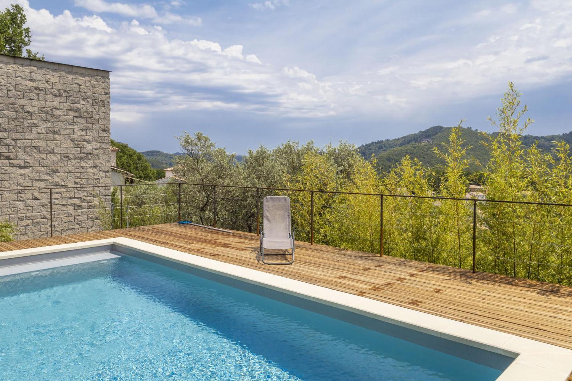 La Maison Des Chataigniers Meyrannes ภายนอก รูปภาพ