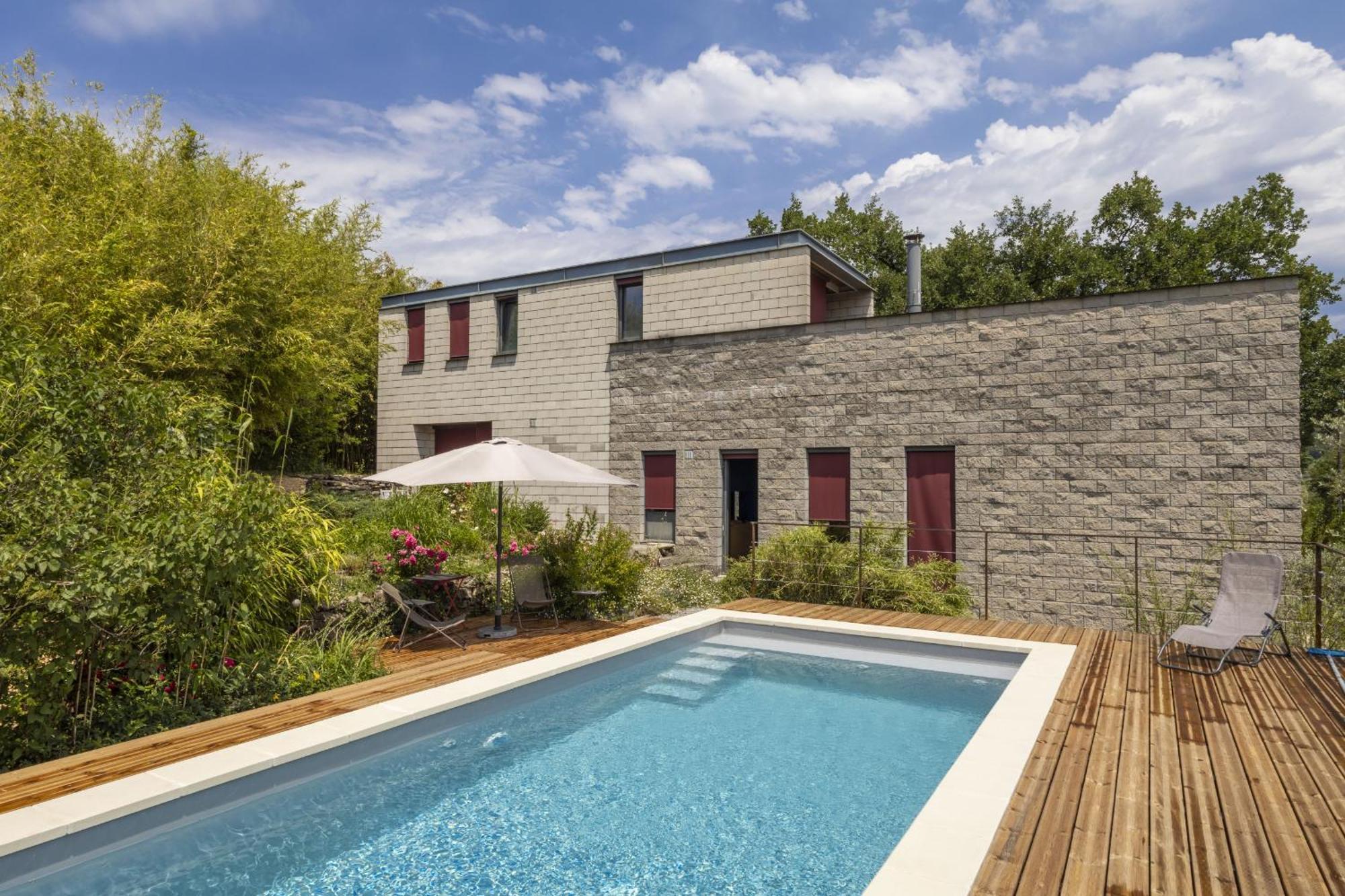 La Maison Des Chataigniers Meyrannes ภายนอก รูปภาพ